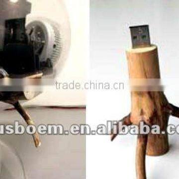 100% Full Capacity Wooden Usb Flash Storage