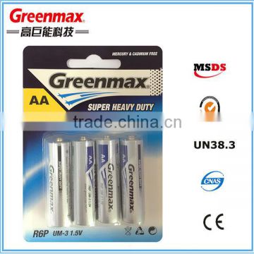 Professional r6p um3 aa battery