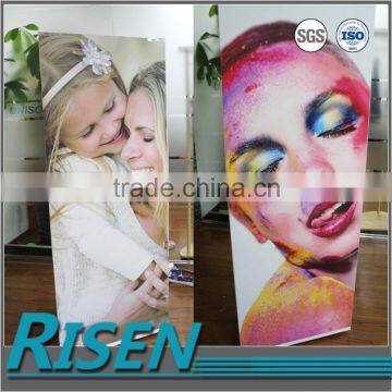 Shanghai factory new products 3F board colorful printing rotating display board