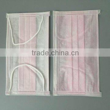 Disposable Face Mask Machine Made Bulk Nonwoven Face Mask photo-3