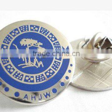 customer desiged company logo badge pin