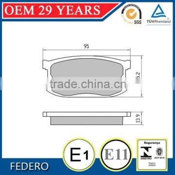 D188 601 180 00 09 best brake pad with e mark