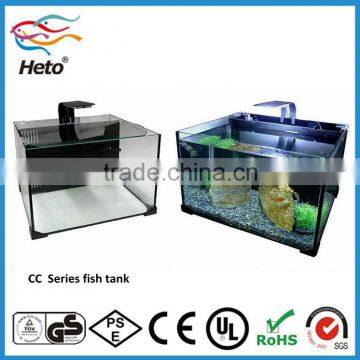 OEM 19/27L Glass coffee table aquarium fish tank