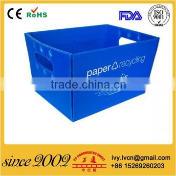 Reusable Folding Plastic Corrugated Box