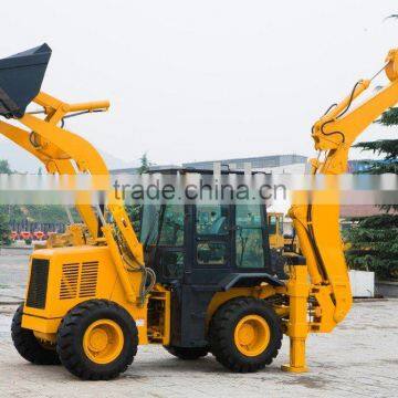 shenwa 4*4 big backhoe loader