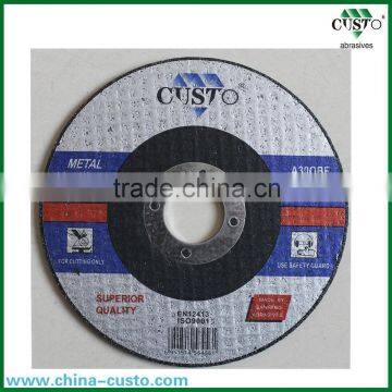 115x1.0x22.2mm Super Thin Flat Freehand Cutting Disc / Cutting Wheel/ Cut off wheel for Stainless Steel / INOX