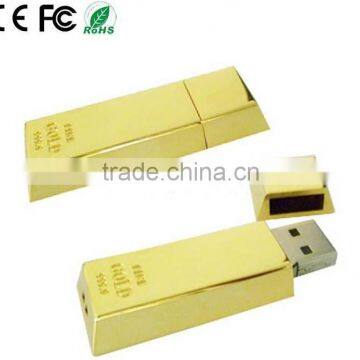elegant rectangle chocolate shape metal usb flash disk from 64MB-258GB