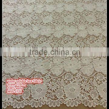 the lastest 100% polyester 3d embroidered fabric lace