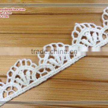 Fashion and Safe Kids Bag 2.5cm Width Embroidered Lace Trim