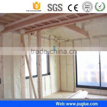 Two Component expanding polyurethane pu foam snow spray for Insulation