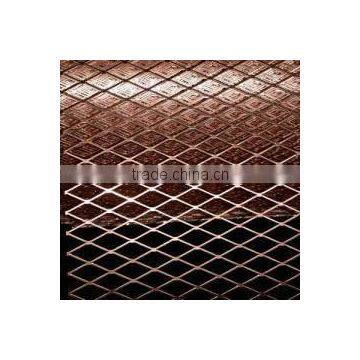 plastic coated expanded metal/pvc expanded mesh