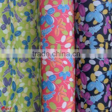 Flower printing polyester fabric