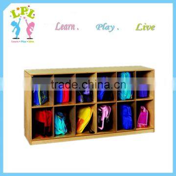 High Quality Plywood Export USA Europe Children Furnitures in Preschool All Kind of Storage Locker Cabinet
