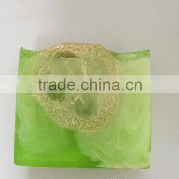 Natural Handmade Loofah Soap, Natural Loofah Soap for Spa photo-2