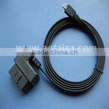 90 degree OBD cable for 12P Samsung USB connector