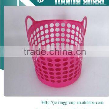 plastic laundry basket