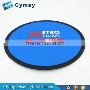 Custom Nylon Frisbee,foldable frisbee fan, Flying Disc