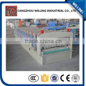 Double layer machine for corrugated & trapezoidal sheet Model