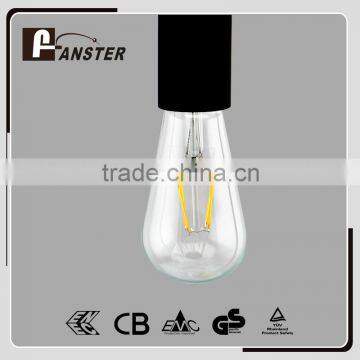 Dimmable led filament Lamp ST64 decorative filament lamp 2/4/6/8W