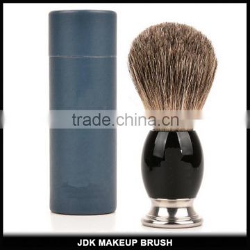 High quality Badger hair beard brush Acrylic holder Shaving brushes kit OEM Men gift set