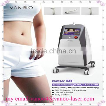 2015 Multi-Frequency RF body contour/Skin tightening/RF face lifting beauty machine