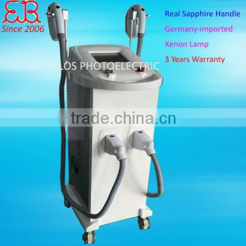 Multifunction OPT+SHR+IPL hair removal skin rejuvenation machine/best ipl shr laser