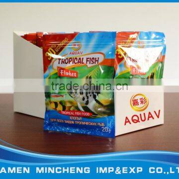 Aquarium fish food AQUAV 20g Tropical Fish Flakes
