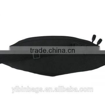 Small Black High Quality Fashion Black Waist Bags WB010 photo-2