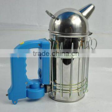 New model! beekeeping European round top stainless steel electrical bee smoker