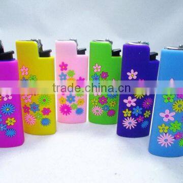 Custom silicon lighter covers with embossed logo