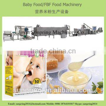 Nutritional baby food extruder machine