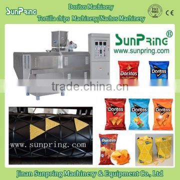 CE /ISO9001 Doritos Corn Chips Corn Flacks Machine Corn Flacks Extruder Corn Flacks Processing Line