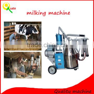 movable cow milker /vacuum cow milking machine