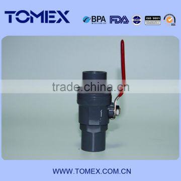 Cheapest hydraulic water ball valve or parts with handle lock