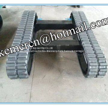 1-30 ton custom built rubber crawler undercarriage