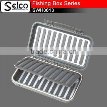 SWH0613B 3 layers small Plastic Fly lure fishing box