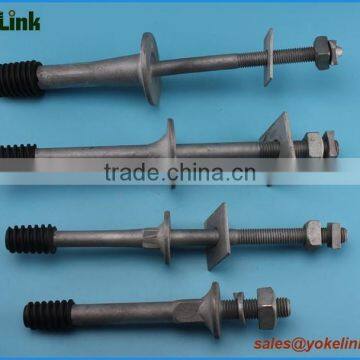 Short Shank Insulator Pin for Steel Crossarm photo-3