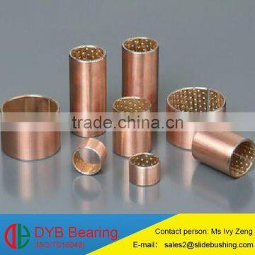 Wrapped Steel Bushing / Cross Split Carbon Steel Bronze Alloy(CuSn10Pb10) Bimetal Bush/Double Metal Layer bi Metal Bushing photo-4