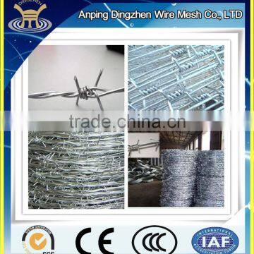 2015 Hot sale !!! Wholesale Cheap Price Hot dip/ Electric galvanized Double Twist Barbed Wire Roll (Factory Price)