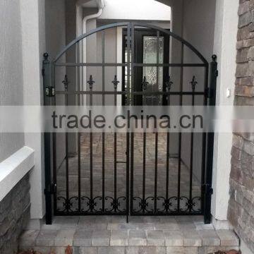 Customized Residential Gates and Steel Fence Design, Steel Door Designs, Wrought Iron Gate Design(factory Sale and Export) photo-4