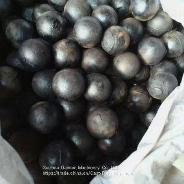 high chromium grinding media casting iron balls