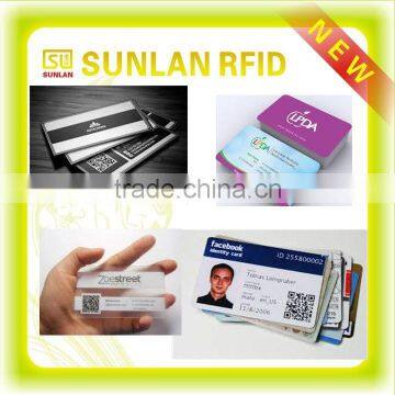 125khz writable rfid card, business card blank(free samples)