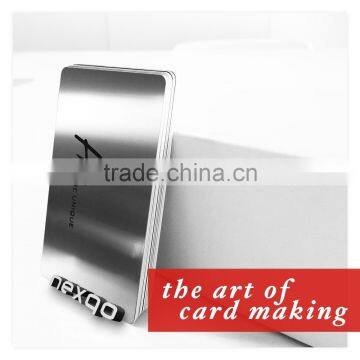 CMYK Printed Gold Hot Foil Stamping Membership Card PVC VIP Card