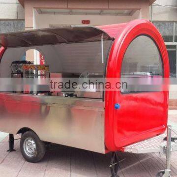 Metallic Painting Professional Customized Food Trailer photo-5