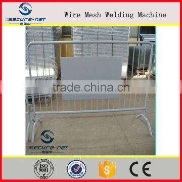 portable temporary fence pedestrian crowd control barriers for road side use