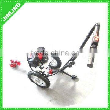 CG520D Hand Push Grass Cutter with Wheel Grass Trimmer