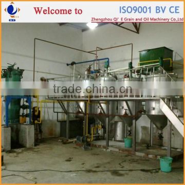 Hot sale crude peanut oil refining equipment