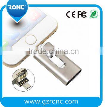 3 in 1 Multifunctional Micro USB OTG Memory Pendrive 8GB otg usb flash drive