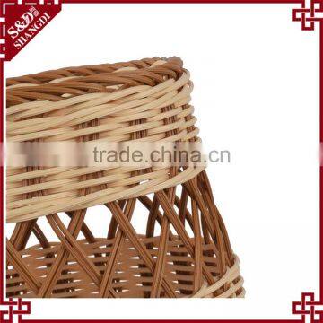 Shop Display French Baguette Bakery Plastic Rattan Food Bucket photo-6