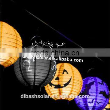 Halloween Lanterns of Parper Lantern Pumpkin Hold Electric Lanterns photo-4